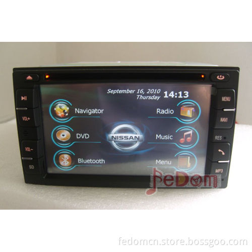 Car DVD GPS for Nissan Tiida / Pathfinder / Frontier / Sylphy (C6216NA)